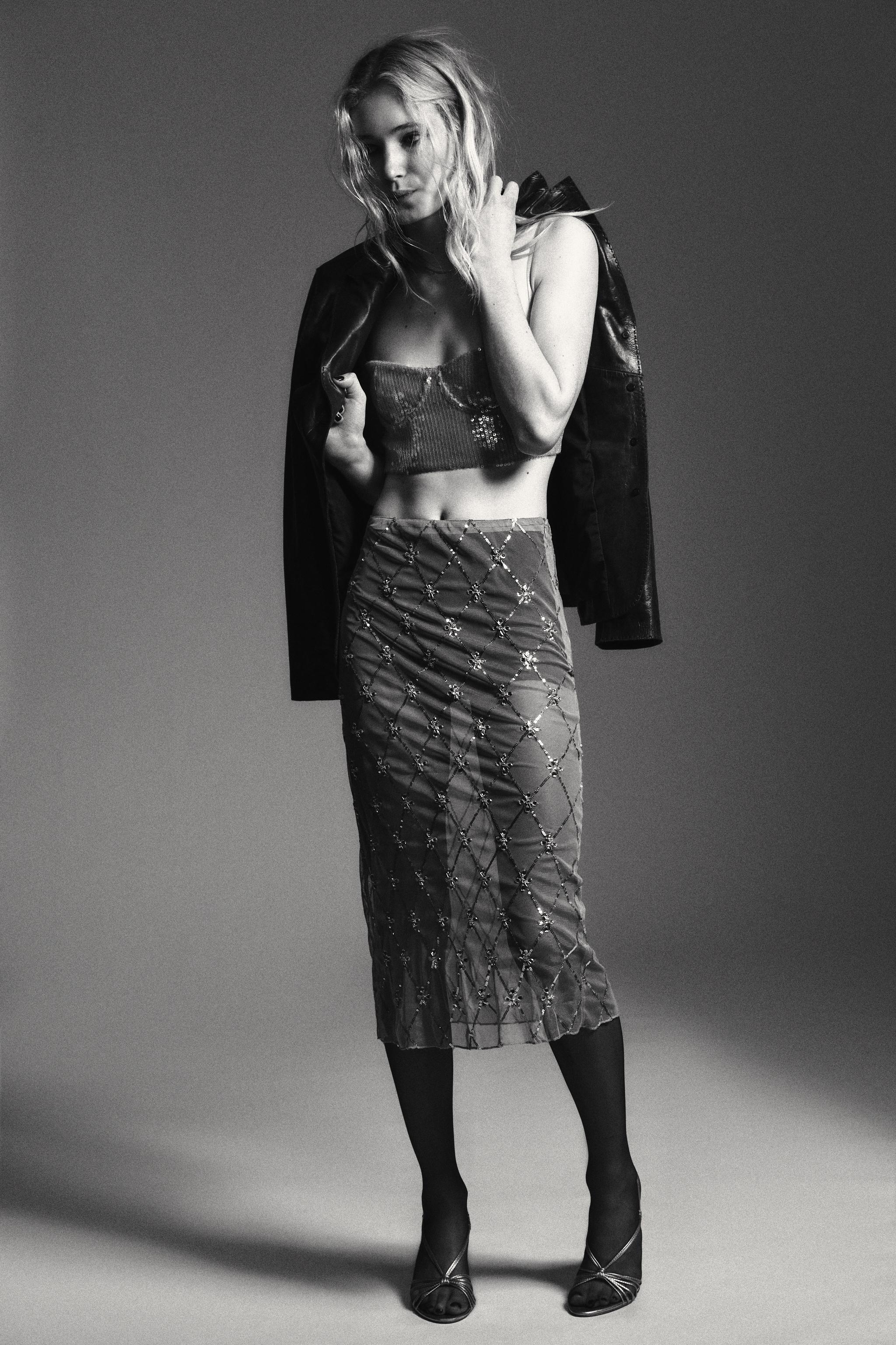 TOP BRASSIÈRE À PAILLETTES